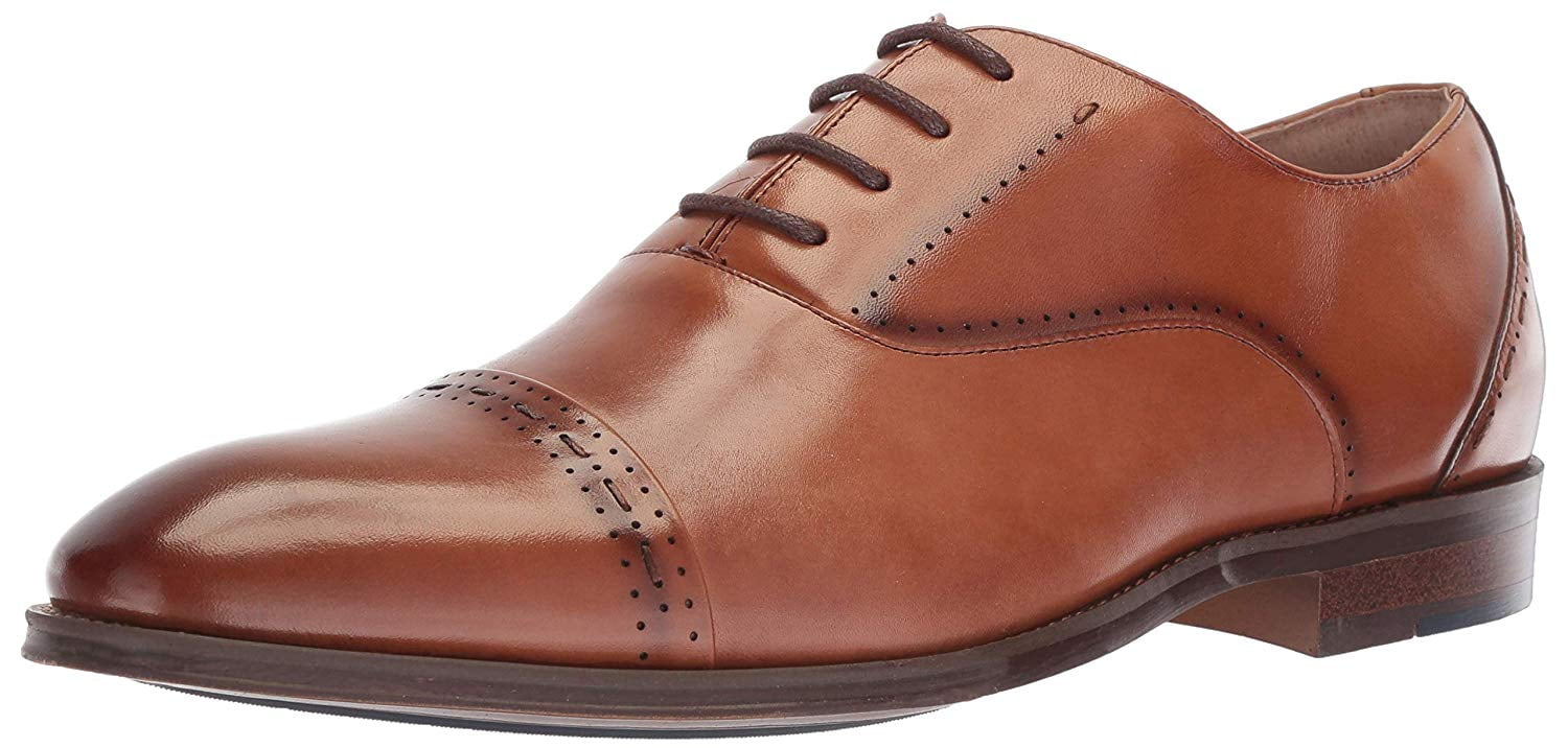 STACY ADAMS Mens Barris Cap-Toe Lace-up Oxford