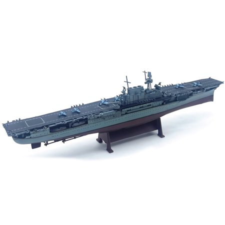 Collectible WWII USS Enterprise CV-6 Aircraft Carrier for Shelf 9.6in Long Diecast Alloy