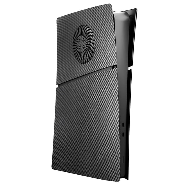 Carcasa de repuesto con placa frontal de ventilación de refrigeración para PS5 Slim Digital/Disc Edition
