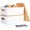 Large-2 Pack, variant on Small 4 Pack Plastic Stackable Storage Bins with Lids