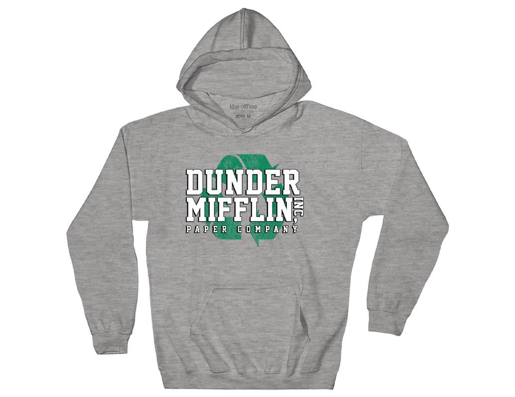 The Office Dunder Mifflin Paper Company Crew Neck Fleece Sweatshirt Size XL