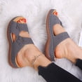 thumbnail image 5 of RotHome Womens Sandals Comfortable Platform Wedge Sandals for Women Dressy Casual Summer Shoes Orthopedic Sandals with Soft Arch Support Wide Width, 5 of 8