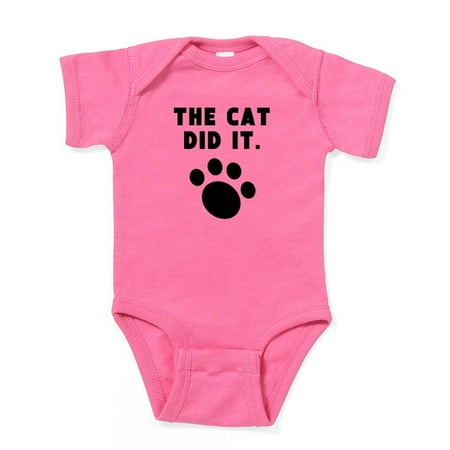 

CafePress - The Cat Did It - Cute Infant Bodysuit Baby Romper