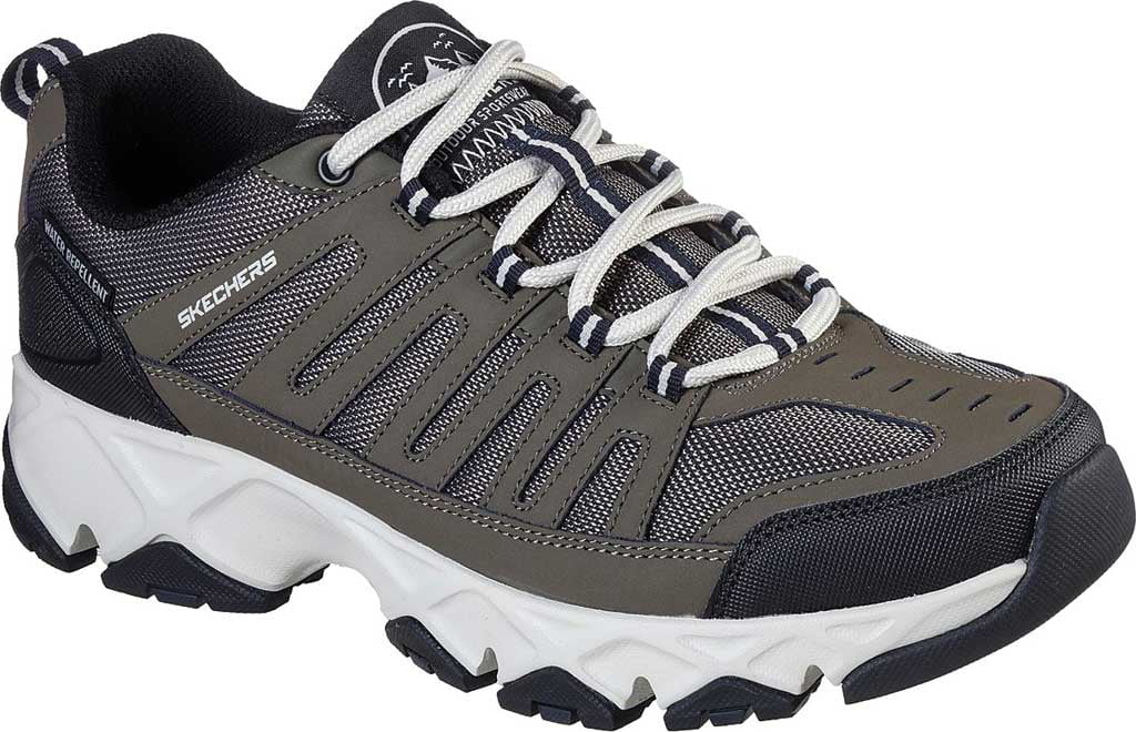 skechers relaxed fit gray