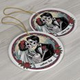 thumbnail image 3 of Bride and Groom Skeleton Christmas Ornament 2025, Couple Skeleton Always Together Christmas Ornament Gift for Married Engaged Wedding, 3 of 5