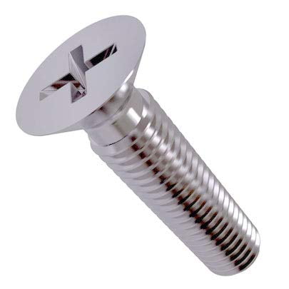 Tornillos de máquina de cabeza avellanada M8x20, pernos, tornillo de cabeza plana empotrada en cruz de 8 mm, tornillo chapado en zinc adecuado para metal, construcción, instalación, bricolaje (10 piezas) Rojo Verde