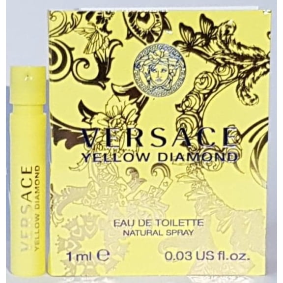 Versace Ladies Versace Yellow Diamond EDT 0.03 oz Fragrances 8011003809820