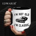 thumbnail image 5 of I'm Not Old I'm Classic - Vintage Car Pattern Mug, Funny Coffee Mug 11oz, Ceramic Cup, Gift, Also Suitable For Cafe Restaurant, 5 of 7