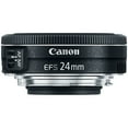 thumbnail image 2 of Canon EF-S 24mm f/2.8 STM Lens + Flash +  Tripod & More - 32GB Accessory Kit (International Version), 2 of 11