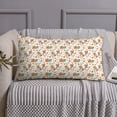 thumbnail image 4 of Kdxio Vintage Autumn Pumpkins Pattern Pillowcase with Envelope Closure,20" x 36" Pillow Cases,Gifts for Men or Women-No pillow, 4 of 5