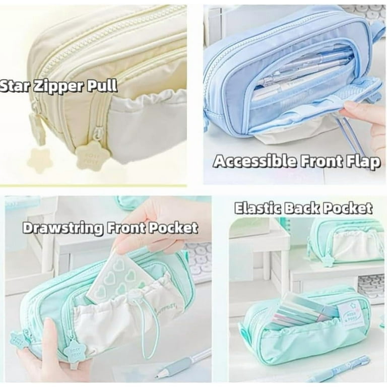 Rosy Posy Pencil Case, 2025 New RosyPosy Kawaii Pencil Case, Large