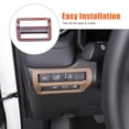 thumbnail image 4 of TINKI Headlight Switch Button Trim Cover Compatible with Toyota Land Cruiser Prado 2024 2025 Accessories, Headlight Lamp Switch Button Panel Trim Cover, 4 of 7