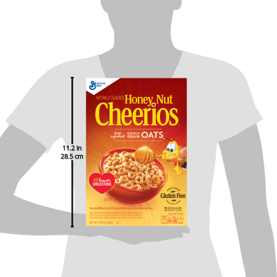 Honey Nut Cheerios Gluten Free Cereal, 12.25 oz