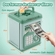 thumbnail image 5 of Caja de Ahorros Para Niños, Cajero Automático y Caja Registradora, Caja de Ahorros de Moneda de Código, Caja Fuerte de Dibujos Animados, Regalo de Juguete Para Niños. (Verde), 5 of 10
