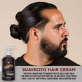 thumbnail image 3 of Crema para el cabello Suavecito de 8 oz en botella con dispensador, brillo medio todo el día, 3 of 3