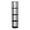 Black, variant on Pemberly Row Turn-N-Tube Wood 5-Tier Corner Rack Display Shelf in Cherry/Black