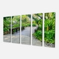 thumbnail image 2 of Stone Pathway into Garden - Landscape Canvas Art Print, 2 of 3