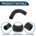 thumbnail image 4 of Manguera del radiador Unique Bargains, manguera de calefacción del radiador, manguera de salida del radiador No. 807615182 para Subaru Forester 2004-2012, tubo de refrigerante de goma negro 1 Pc, 4 of 6