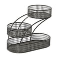thumbnail image 2 of Frutero de Cocina con Estructura Metálica Soporte para Frutas Cesta de Verduras Bandeja Organizadora Multifuncional Resistente y Adecuada para Bodas Fiestas Picnic Comedor Oficina y, 2 of 9