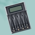thumbnail image 6 of 4-Slot LCD Display Battery Charger for 4 AA or AAA Batteries, 6 of 6