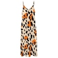 thumbnail image 4 of Leopard Print Pattern Sleeveless Dress Woman Fashion Long Dresses Women's Summer Suit Dress Summer 2025 Women, 4 of 7