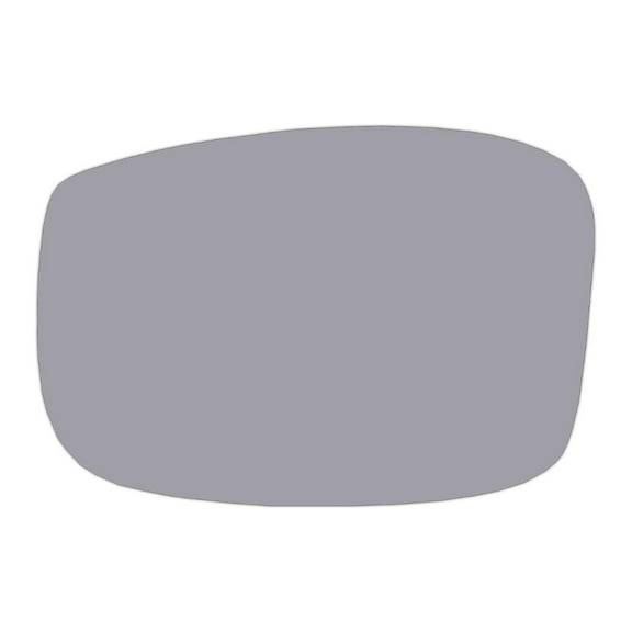 KarParts360 For Honda Odyssey 2018 2019 2020 2021 Door Mirror Glass | Plastic, Snap On Attachment | Electric Mirror Adjustment | Chrome Finish | 200 Millimeters Diameter