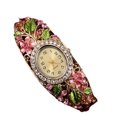 thumbnail image 4 of DESIGNICE 2026 New Watch for Men Women Bangle Crystal Flower Bracelet Quartz Watch Wristwatch for Daily Wear, Casual Outings, Parties, Special Occasions, Fashion Accessories., 4 of 7