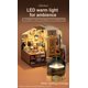 thumbnail image 3 of Kit de casa en miniatura Rowood Homey Kitchen con LED para adultos, 3 of 8