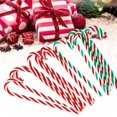 thumbnail image 4 of Amamary Christmas Plastic Candy Cane 5.9 inches(about 15 cm) Christmas Tree Hanging Decoration Twisted Tree Candy Cane Decoration Christmas Holiday Party Favour(24 Pcs ), 4 of 5