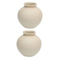 thumbnail image 4 of Worgeous Set of 2 Retro Flower Utensil Holders Cylinder for Home Decor in Beige, 4 of 8