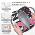 thumbnail image 3 of Lukts Ribbon Breast Cancer Awareness for Large Portable Insulated Lunch Bag, Waterproof and Oil-proof Picnic Bag, Suitable for Students and Office Workers, 3 of 6