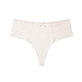 thumbnail image 1 of Women's Solid Color Lace Triangle Bikini Underwear Soft Lightweight Comfortable Daily Wear, 1 of 2