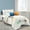 White, variant on Lush Decor Video Games 5-Piece Black/Red Reversible Comforter Set, Full/Queen