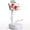 White, variant on Gifts for Men Women, Adjustable Cell Phone Stand with Wireless Bluetooth Speaker(7-11''Height), Unique Birthday Gifts for Dad Mom Him, Phone Holder Led Color Light for iPhone/Android/Tablets
