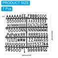 thumbnail image 2 of Letras para Tableros de Letras Uxcell, Letras para Tableros de Letras Universales para Tablero de Letras de Plástico Cambiable Negro, 2 of 7