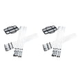 thumbnail image 1 of Eigraketly Stainless Steel 10x Grill BBQ Kebab BBQ Sticks Skewers for Roasting Tools Tipo 1 2piezas, 1 of 1