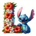 thumbnail image 3 of Kits de bricolaje de Disney, pintura de diamantes, letras de Lilo y Stitch, arte de bricolaje, dibujos animados, mosaico de diamantes, bordado de flores, decoración del hogar hecha a mano, regalo, 3 of 5