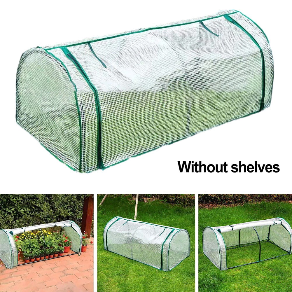 for Durable Mini Greenhouse Grow Tunnel with Zipper Doors for Healthy Plants!