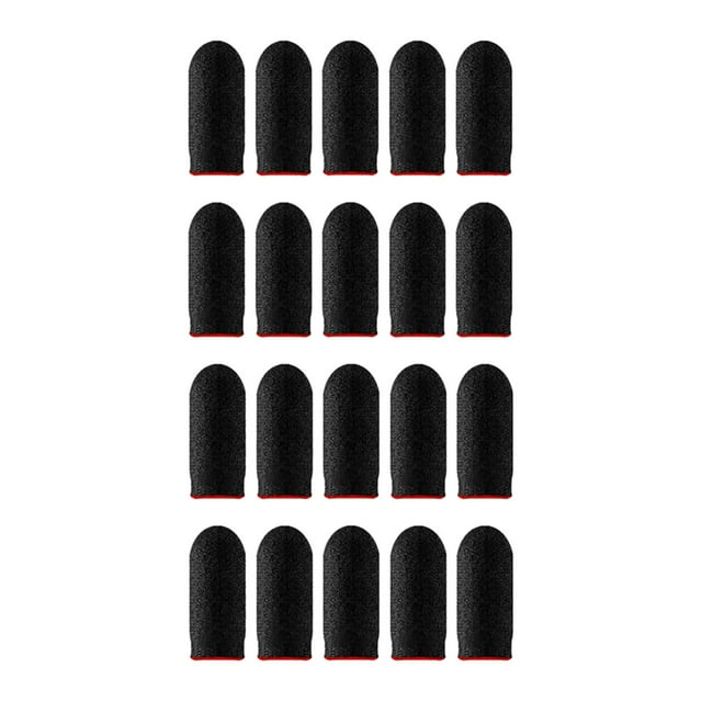 20Pcs Gaming Finger Sleeves Game Hand Controller Gloves Wrap for Mobile