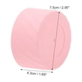 thumbnail image 2 of Ofertas Únicas 1 Pc Botella de Agua Protectora con Patrón Espiral Silicona Rosa, 2 of 5