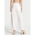 thumbnail image 3 of Jessica Simpson Women's Relaxed Barrel Leg Cargo Jeans, 28" Inseam, Sizes 2-16, 3 of 6