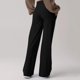 thumbnail image 4 of Pincandy Women's Solid Color Straight Leg Yoga Pants - with Pockets, Casual Fit for Yoga & Daily Wear, 4 of 7