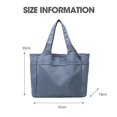 thumbnail image 2 of Práctico bolso de mano para mujer, bolso de hombro informal, gimnasio, viajes, trabajo, compras, comestibles, 2 of 5