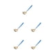 thumbnail image 3 of Inteprter Cuchara para salsa de acero inoxidable, espejo de repuesto portátil, pulido, inodoro, suave, para cocina, accesorios para cucharón de Type2 NO2, 3 of 6