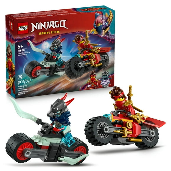 Set LEGO Ninjago Carrera Relámpago en Moto de Kai