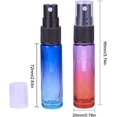 thumbnail image 2 of 1 Set 9 Packs 10ml Rainbow Color Glass Spray Bottle Refillable Fine Mist Spray Bottle for Perfume Essential Oil, 2 of 7