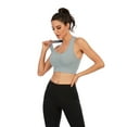 thumbnail image 3 of Tinglu Women Sports Bra with Padded Seamless Bras Workout Bras, 3 of 8