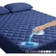thumbnail image 2 of Amorosa Protector de colchón Impermeable Transpirable, Ultra Suave, Individual Azul, 100*190*45CM, 2 of 5