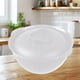 thumbnail image 1 of Cuenco de arroz de plástico con tapa - 14x14x6cm bol de sopa resistente al calor para fideos instantáneos, apto para microondas y lavavajillas, blanco, 1 of 6