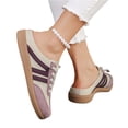thumbnail image 7 of UDAUDU Womens Sneakers 2026 Fashion Sneakers with Removable Insole Stylish and Lightweight Spring Summer Fall Shoes for Women Casual Non Slip Lace Up Walking Footwear Purple, 7 of 7